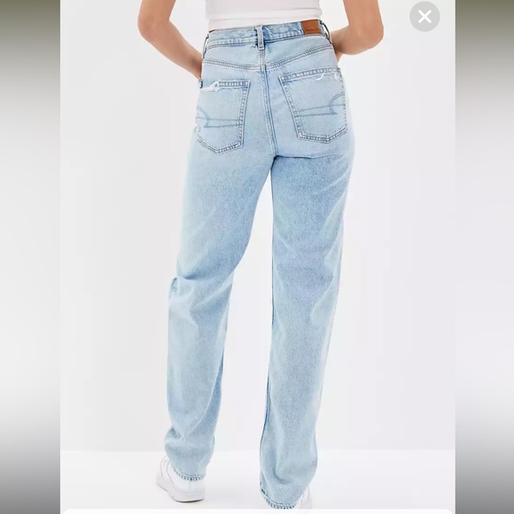 NWT American Eagle Baggy Straight Jeans - Picture 2 of 10